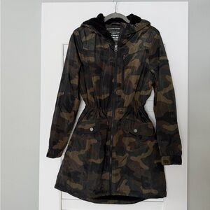 Lucky Brand Women's Sherpa Camo Jacket